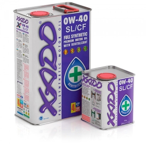 Моторне масло XADO Atomic Oil 0W-40 SL/CF 4л